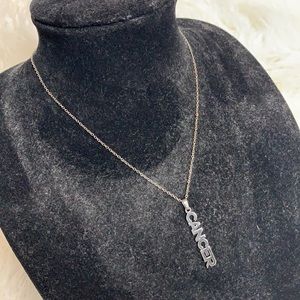 Zodiac Necklace Cancer